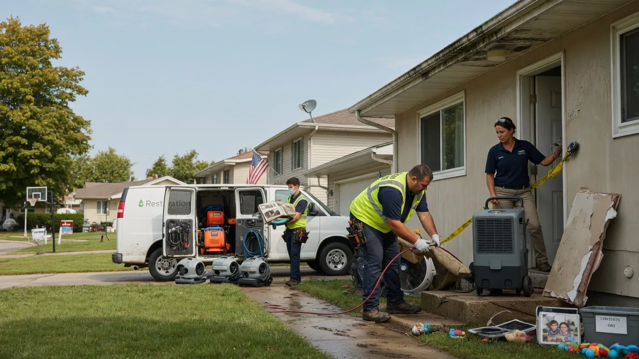 Water Damage Restoration in Novinger, MO near me